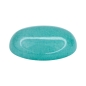 Preview: Weiße Jade Cabochon türkis18x13x5mm